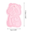 thumbnail image 4 of Unique Bargains 1 Pc Cartoon Bath Brush Body Scrubber for Bathroom 4.53"x2.76"x1.1" Pink, 4 of 7
