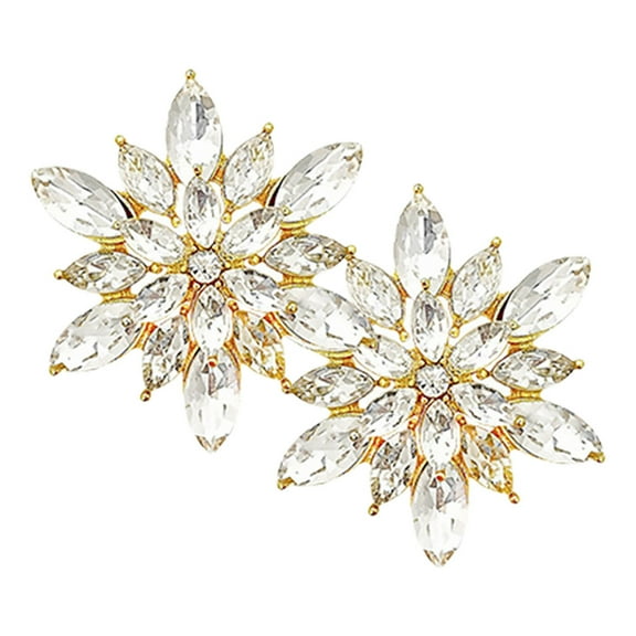 Worgeous 1 Pair Snowflake Earrings Decorative Earrings Earrings Women Earrings Jewelry