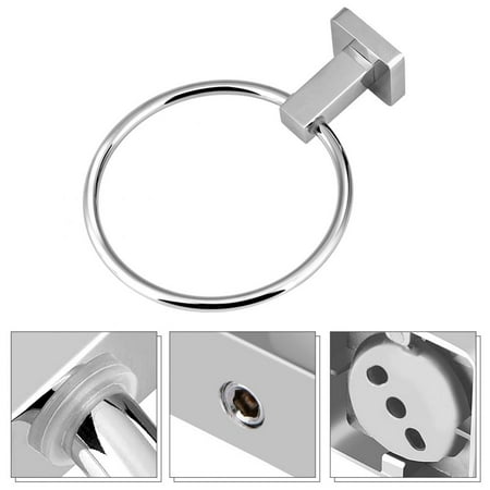 Yosoo Stainless Steel Towel Ring Holder Bathroom Accessories Wall Yosoo Stainless Steel Towel Ring Holder Bathroom Accessories Wall Mounted