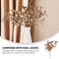 thumbnail image 7 of WRITWAA 3-Pack Decorative Artificial Golden Round Leaves for Crafts, Event Decorations, Party Props, Plastic Leaf Accents, 7 of 7