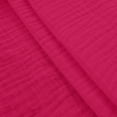 thumbnail image 5 of UVEASISHA 2 Piece Linen Sets for Women Summer Casual Office Outfits 3/4 Sleeve Collared Button Down Shirts Elastic Waist Drawstring Shorts Set Hot Pink S, 5 of 7