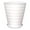 white, variant on koolsoo Plant Pot Flower Vase Lightweight Flower Pot for Indoor Outdoor Lawn Bedroom L