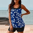 thumbnail image 5 of Nmnitkp Swim Suits for Women 2026 Quick-dry Women's Tankini Swimsuit Tummy Control 2 Piece Bathing Suit Flowy Floral Print Swim Tank Top with Boyshorts, 5 of 5