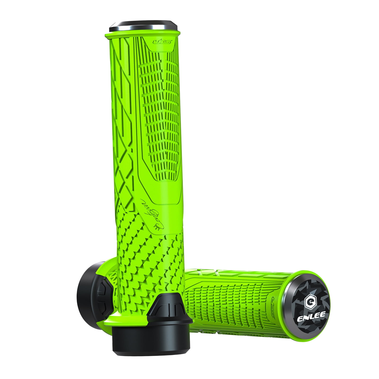 Bike Handlebar Grips Hand Grip Cycle Road Mountain Bike Green