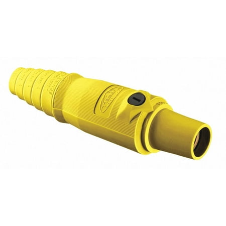 UPC: 0783585112077 | Hubbell Connector 3R  4X  12 Single Pin Yellow HBL300FY