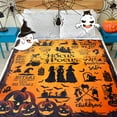 thumbnail image 6 of Witch Blanket Halloween Throw Blankets for Women Witch Flannel Fleece Blankets for Couch Sofa Bed Chair Decor Halloween Decorations Blanket 50x60in, 6 of 6
