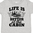 thumbnail image 4 of Inktastic Life is Better at the Cabin with Trees and Moon Boys or Girls Toddler T-Shirt, 4 of 5