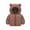 Coffee, variant on Toddler Winter Coats Lightweight Water-Resistant Bear with Hood Kids Puffer Jacket Baby Girl Winter Clothes 12-18 Months