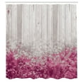 thumbnail image 2 of Ambesonne Modern Shower Curtain, Ocean Sailor Themed Pattern, 69"Wx75"L, Hot Pink, 2 of 4