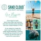 thumbnail image 5 of Toalla de playa Sand Cloud Turkish 100% algodón orgánico Flower, 5 of 5
