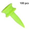thumbnail image 3 of 1 Inch 200 Count Plastic Golf Castle Small Tees(Green), 3 of 5