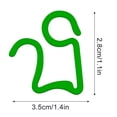 thumbnail image 3 of Awdenio 50 Pieces Christmas Light Clips Holiday Light Clips Outdoor String Light Gutter Hooks Plastic Clip For Hanging Outdoor Lights, 3 of 3
