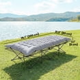 thumbnail image 3 of Outsunny Sleeping Mat, Camping Mat Pad with Elastic Straps, 3 of 9