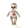 thumbnail image 2 of HaiSphere Halloween 3D Scary Bloody Ghost Doll, Creepy Hanging Spooky Baby Figurine Decoration for Haunted House, Halloween Party Indoor Outdoor Yard Lawn Decor,A, 2 of 4