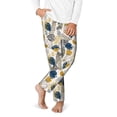 thumbnail image 2 of Susaid Hawaiian Style Print Soft Teen Sleep Pants, Long Pajama Bottoms with Two Pockets and Elastic Waist, Designed for Ages 5-16-Large, 2 of 6