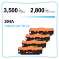thumbnail image 3 of Compatible 304A Toner Cartridge for HP 304A CC530A CC531A CC532A CC533A Used for Color Laserjet CM2320nf CM2320n CM2320fxi CM2320 CP2025 CP2025dn CP2025n Printer Ink Black Cyan Magenta Yellow, 4-Pack, 3 of 8