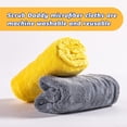 thumbnail image 4 of Scrub Daddy Microfiber Cleaning Cloths - All Purpose Microfiber Towels, Absorbent, Lint Free, Streak Free, Multi Surface Cleaning Rags for Glass, Wood, Dusting, Shining and Polishing 2ct, 4 of 8