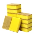 thumbnail image 1 of 10 Kitchen Sponges Sisal Cleaning Sponge Non Scratch | Reusable | Heavy Duty Scouring Pad, 1 of 6