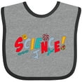 thumbnail image 3 of Inktastic Science Science Shapes Boys or Girls Baby Bib, 3 of 4