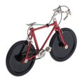 thumbnail image 4 of kusrkot Metal Diecast Toy Bike Model Dollhouse Miniature Ornament Decor Red, 4 of 9