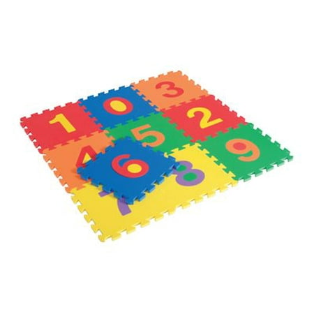 Edushape - Edu-Tiles Numbers - floor jigsaw puzzle - 10 pieces