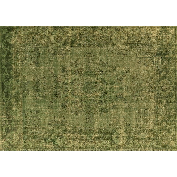 Ahgly Company Indoor Rectangle Oriental Brown Industrial Area Rugs, 2' x 3'