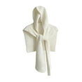 thumbnail image 1 of Bufanda con capucha para mujer, calentador de cuello y orejas, suave, regalo de otoño y Año Nuevo Beige, 1 of 8