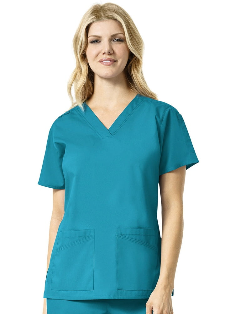 Choose SZ//Color Carhartt Rockwall Big Men/'s V-Neck Scrub Top