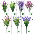 thumbnail image 4 of Artificial Plants Outdoor, 20PCS Artificial Flowers, UV Resistant Fake Flowers, Faux Flowers for Outdoor Planters for Front Porch Pot Decor, 4 of 5