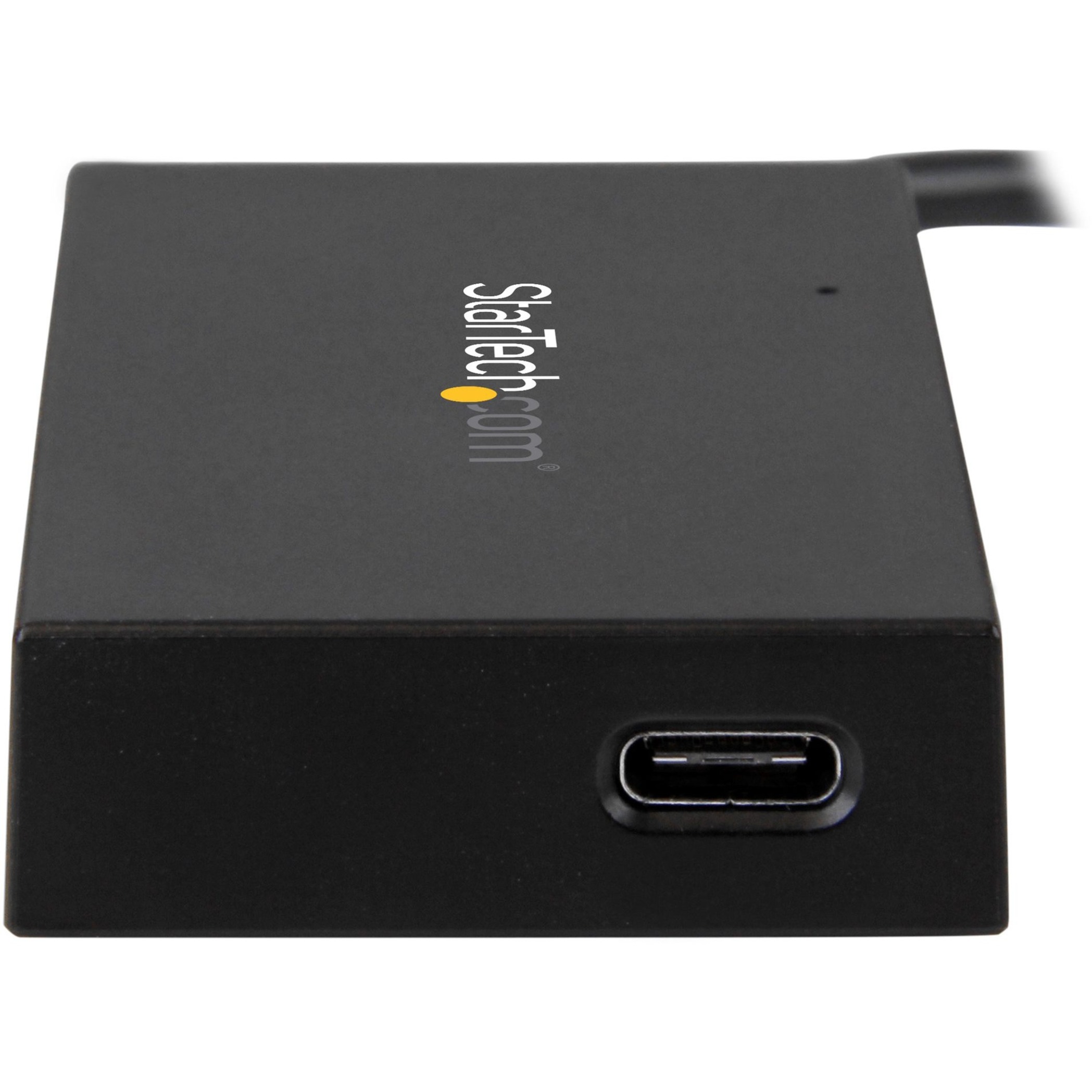 StarTech.com USB C Hub �����" 4 Port USB-C to USB-A (3x) and USB-C (1x) �����" with Power Adapter �����" USB Type C Hub �����" Port Expander - image 4 of 7