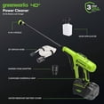 thumbnail image 2 of Limpiador potente Greenworks de 40 V (600 PSI, 0,8 GPM), batería USB de 2 Ah y cargador incluido, 2 of 5