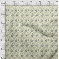 thumbnail image 3 of oneOone Velvet Light Yellow Fabric Floral Craft Projects Decor Fabric Printed By The Yard 58 Inch Wide, 3 of 4