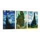 thumbnail image 1 of Cuadro Decorativo Tríptico Vertical Van Gogh Paisajes Canvas Revolution  Set De 3 Cuadros 30x45 cm, 1 of 5