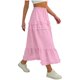 thumbnail image 3 of Vestido de Niña de la Flor de la Longitud Media de una Línea Falda Plisada, la Falda de la Niña de la Escuela Baila la Actuación Del Festival de Vestir, 3 of 8