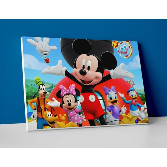 Mickey Mouse Clubhouse Poster or Canvas Wall Art