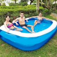 thumbnail image 1 of Baby Inflatable Swimming Pool Babies Inflatable Summer Cool Bathtub Kids Garden Water Playing Inflatable Swimming Pool, 1 of 4