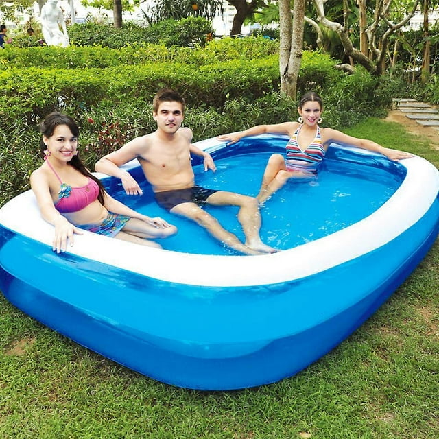 Baby Inflatable Swimming Pool Babies Inflatable Summer Cool Bathtub Kids Garden Water Playing Inflatable Swimming Pool