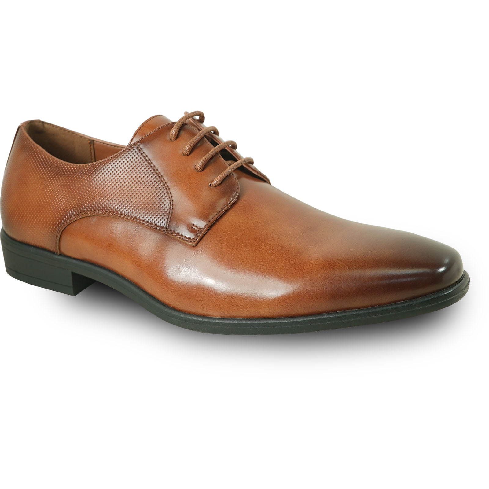 bravo! Men Dress Shoe KING-7 Classic Lace-up Oxford Leather Sock