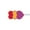 Redyellow and purp, variant on Flexible TPU Cover With Lovely Heart Plan For ‌iOS phone Device Cable Security