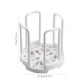 thumbnail image 2 of XYRSRUW Retractable Storage Bowl Rack, Expandable Kitchen Cup Holder with Adjustable Size, Multi-Functional Bowl Organizer for Safe Stacking, Versatile Utensil Drainer for Kitchen Essentials(White), 2 of 5