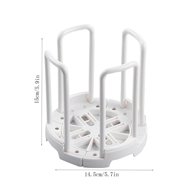 Home Kitchen Item Clearance Deals!Pcksrro Retractable Storage Bowl Rack Kitchen Cup Rack