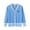 Sky Blue#5, variant on HCNTES Girls Cardigan Sweater Boys Long Sleeve School Uniforms Toddler Kids Knit Embroidery Button Jacket Outwear Tops(9-11 Years,Blue#2)