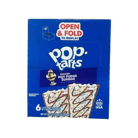 Kellogg's Pop Tarts Frosted Hot HYZ01 Fudge Sundae