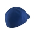 thumbnail image 4 of Blank Fitted Curved Cap Hat, Royal 8, 4 of 4