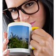 thumbnail image 2 of 3dRose, Seattle, Washington skyline from Queen Annes Hill - US48 BBA0023 - Bill Bachmann, 11oz Two-Tone Yellow Mug, 2 of 7