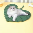 thumbnail image 4 of JoyMoreToys Leaf Shape Pet Nest, Soft Double-Sided Mattress Warm Comfortable Indoor Accessories, Easy to Clean, for Pet Rest and Sleep, 4 of 6