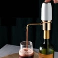 thumbnail image 1 of Electric Wine Aerator and Dispenser Quick Sobering Decanter USB Charging Automatic Wine Pourer ,Easy to Operate, 1 of 5