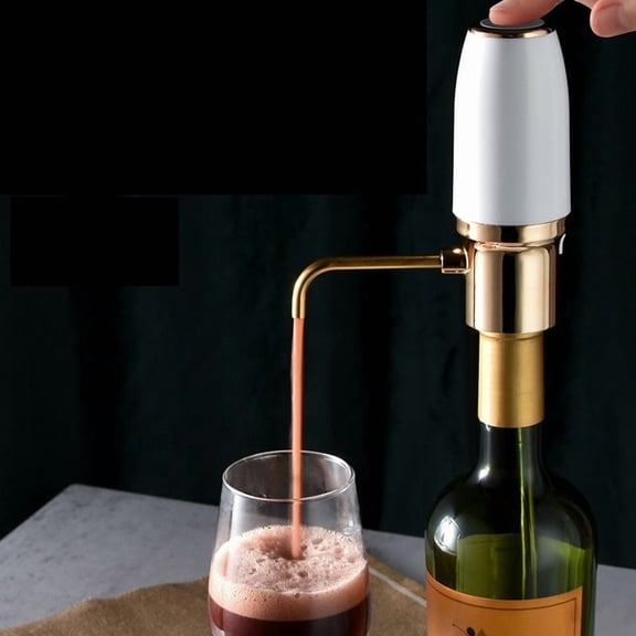 Electric Wine Aerator and Dispenser Quick Sobering Decanter USB Charging Automatic Wine Pourer