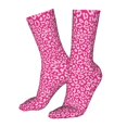 thumbnail image 5 of Uemuo Leopard for 16in Socks, Cotton Socks Sports Socks Knee High Socks Comfortable Socks For Men, Women, 5 of 7