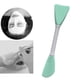 thumbnail image 1 of Mascarilla de silicona Cepillo aplicador Limpieza facial portátil de doble extremo Facial piel Gel Mascarilla Crema lado úrpura shamjiam cepillo facial, 1 of 8
